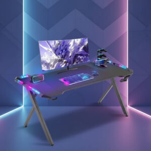 biurko gamingowe RGB
