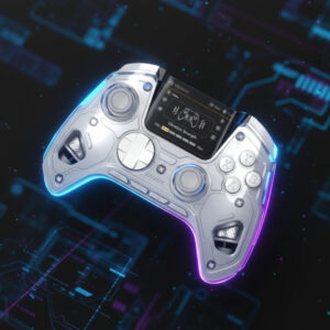 Pad gamingowy z ekranem LCD