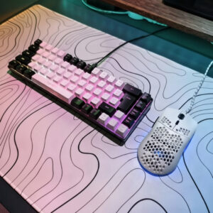 Mini zestaw klawiatury i myszy gamingowy RGB