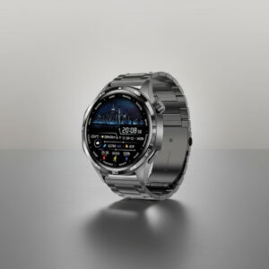 smartwatch meski-watch-5-max-gps-nfc-stalowa-bransoleta