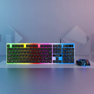 Zestaw klawiatury i myszy gamingowy RGB